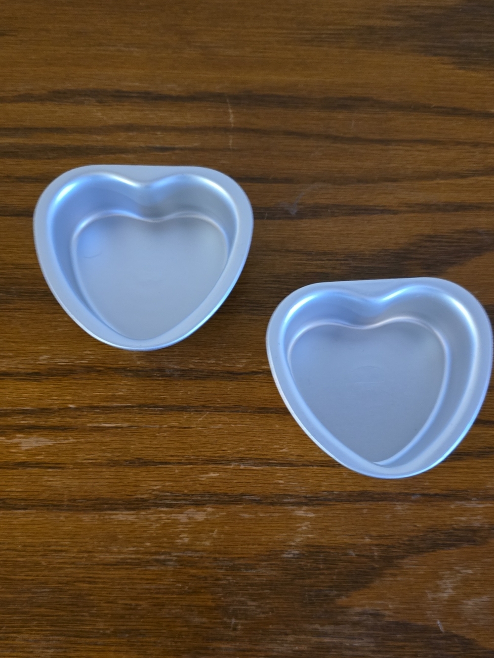xin cheng 3 Inch Heart Shape Baking Pans